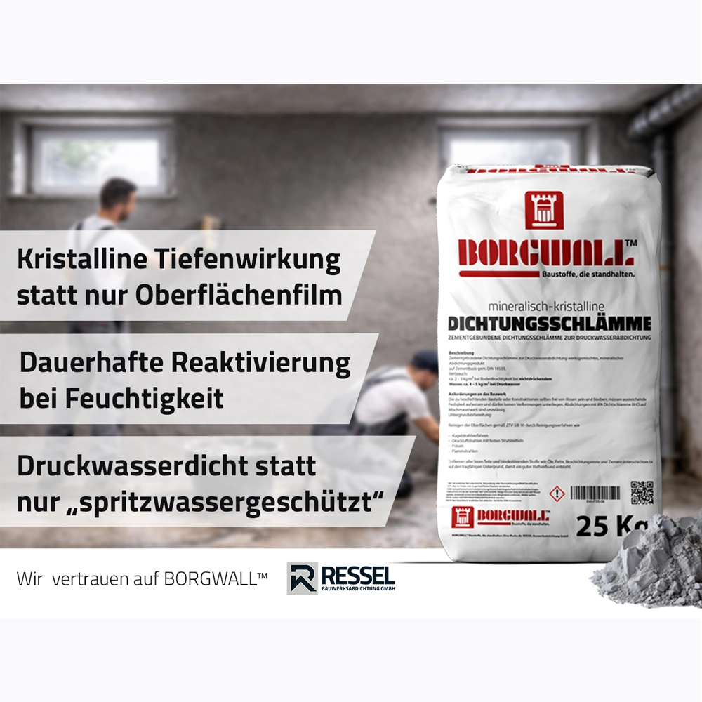 BORGWALL™ - kristalline Dichtungsschlämme – Bild 4