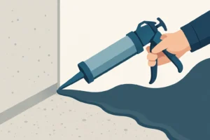 2K-Abdichtung auf mineralischem Untergrund