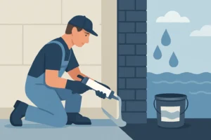 Kellerwand abdichten bei nichtdrückendem Wasser