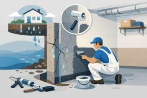 Kellerwand von innen abdichten - so geht’s