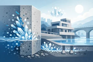 Kristalline Mineralabdichtung für Betonbauteile