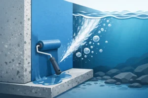 Schichtdicke Dichtungsschlämme bei Druckwasser