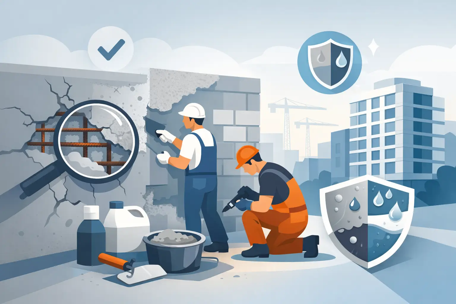 Beste Systeme für Betonsanierung im Praxischeck
