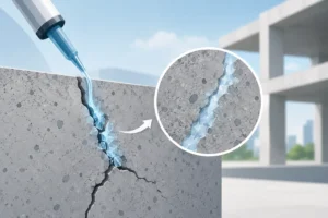Hilft Kristalltechnik bei Haarrissen im Beton?